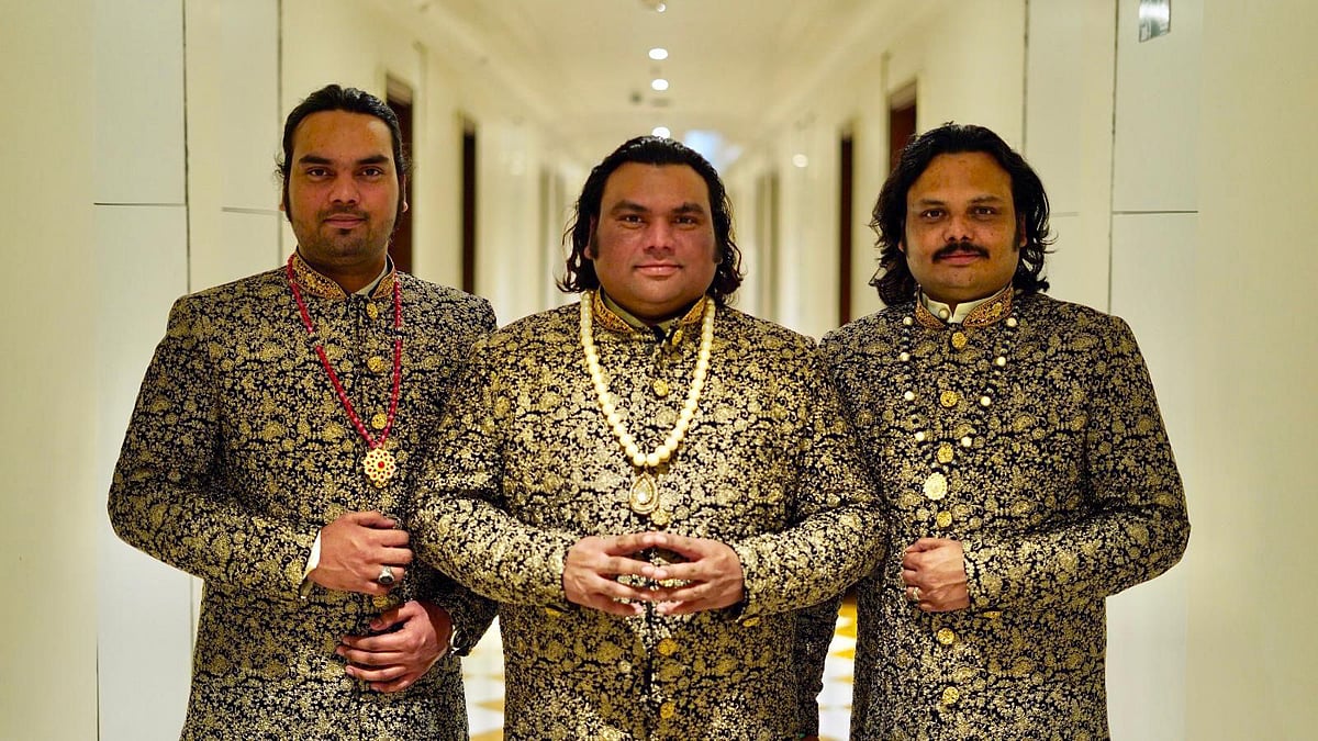 The renowned Qawwali trio, Niazi Nizami Brothers